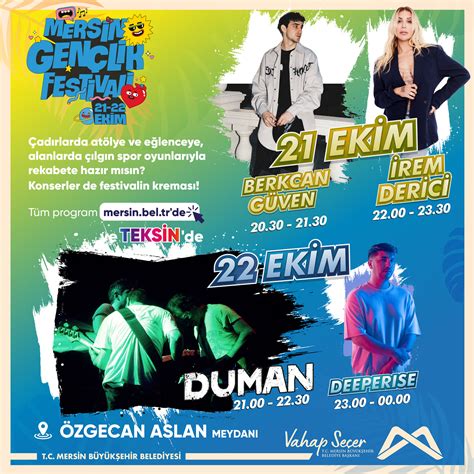 mersin gençlik festivali