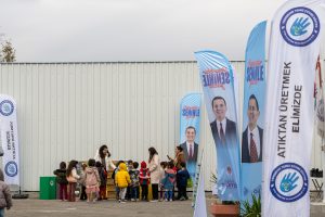 yenişehir’de minik ellerden geri dönüşüm dersi toplu