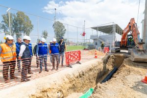 baŞkan seÇer, akdenİz İlÇesİ kanalİzasyon hatti yapim ÇaliŞmalarini (3)