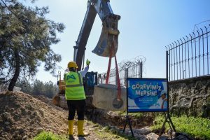 meskİ, mezİtlİ devlet hastanesİ atik su altyapisi ÇaliŞmalarini sÜrdÜrÜyor (1)