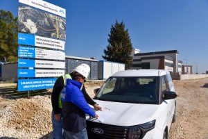 meskİ, mezİtlİ devlet hastanesİ atik su altyapisi ÇaliŞmalarini sÜrdÜrÜyor (3)